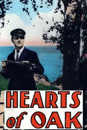 Póster de Corazones de roble (1924) con James Gordon como John Owen