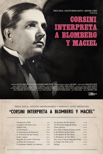 Póster de Corsini interpreta a Blomberg y Maciel