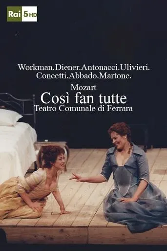 Póster de Così Fan Tutte - Teatro Comunale di Ferrara