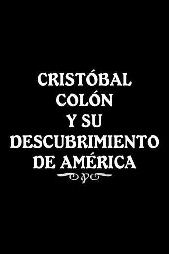 Póster de Cristóbal Colón y su descubrimiento de América