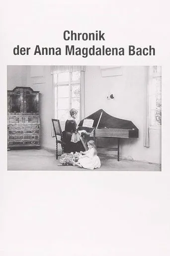 Póster de Crónica de Anna Magdalena Bach