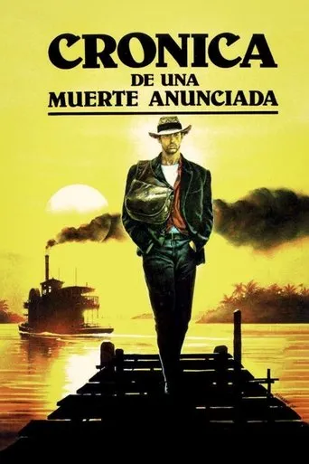 Póster de Crónica de una muerte anunciada