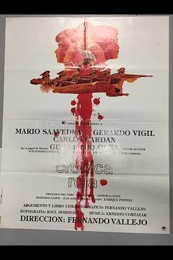 Póster de Crónica roja