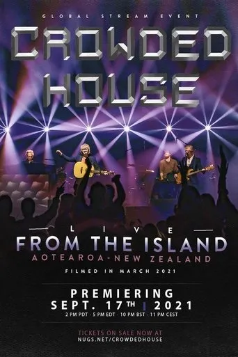 Póster de Crowded House: Live From the Island