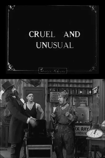 Póster de Cruel and Unusual