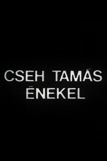 Póster de Cseh Tamás énekel