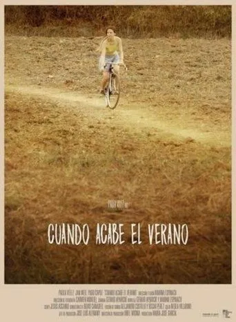 Póster de Cuando acabe el verano