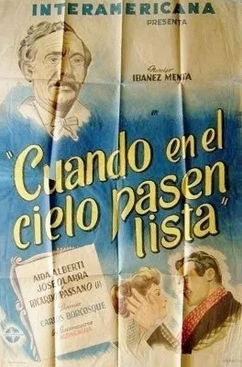 Póster de Cuando en el cielo pasen lista