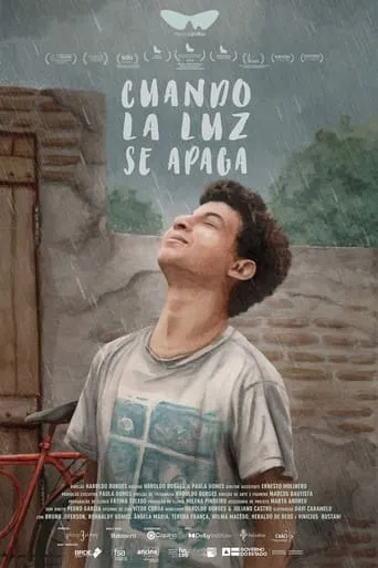 Póster de Cuando la luz se apaga (2023) con Heraldo de Deus