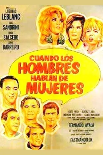 Póster de Cuando los hombres hablan de mujeres