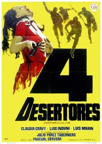 Póster de Cuatro desertores