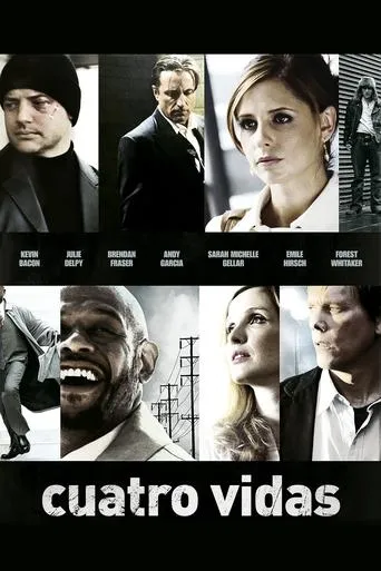 Póster de Cuatro vidas (2007) con Sasha Pieterse como Young Sorrow