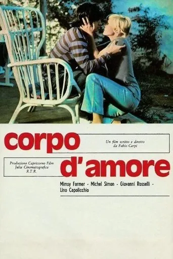 Póster de Cuerpo de amor (1972) con François Simon como Giacomo, The Father