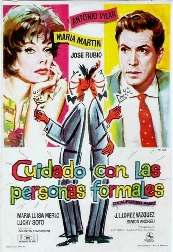 Póster de Cuidado con las personas formales