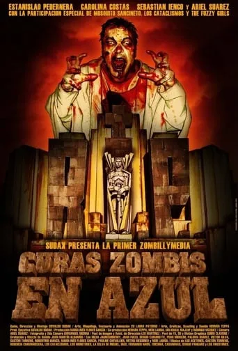 Póster de Curas zombis en Azul