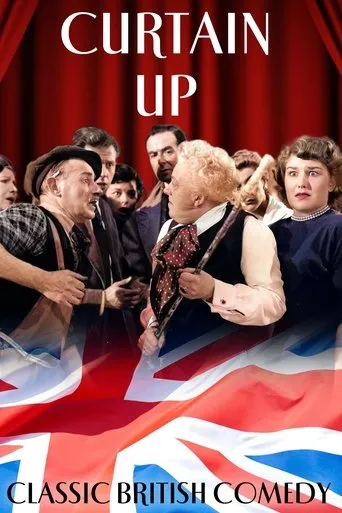 Póster de Curtain Up
