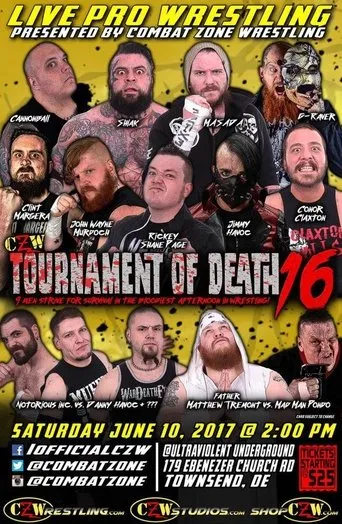 Póster de CZW Tournament of Death 16