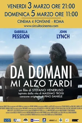 Póster de Da domani mi alzo tardi