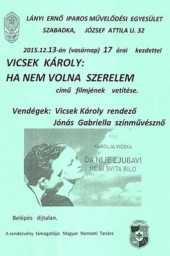 Póster de Da nije ljubavi, ne bi svita bilo