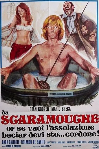 Póster de Da Scaramouche or se vuoi l'assoluzione baciar devi sto... cordone!