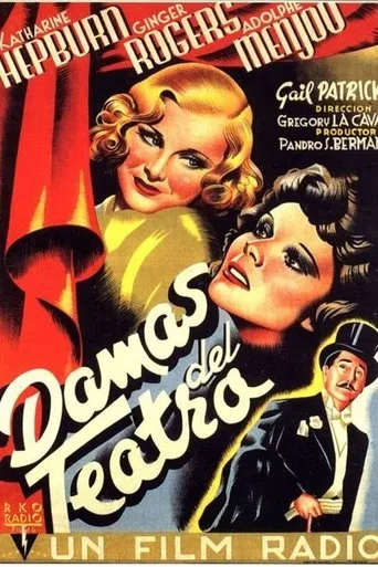 Póster de Damas del teatro (1937) con Jan Wiley como Madeline