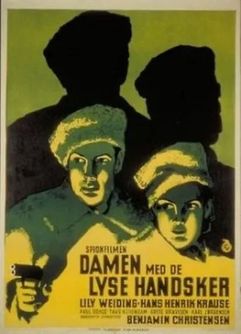 Póster de Damen med de lyse handsker