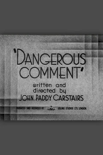 Póster de Dangerous Comment