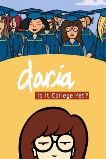 Póster de Daría: Ya es hora de ir a la universidad?