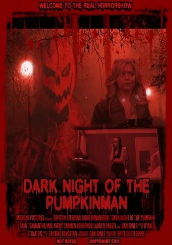 Póster de Dark Night of the Pumpkinman