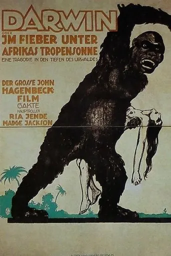 Póster de Darwin - Die Abstammung des Menschen vom Affen