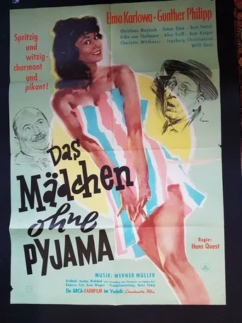 Póster de Das Mädchen ohne Pyjama