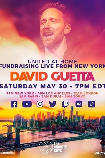 Póster de David Guetta | United at Home - Fundraising Live from New York