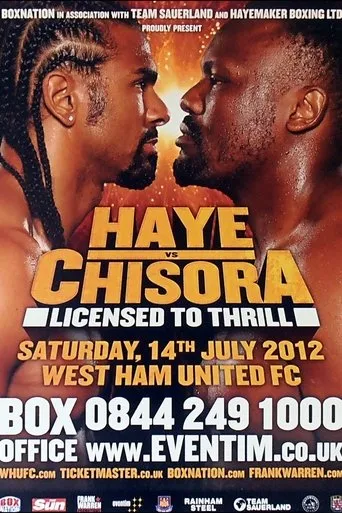 Póster de David Haye vs. Derek Chisora