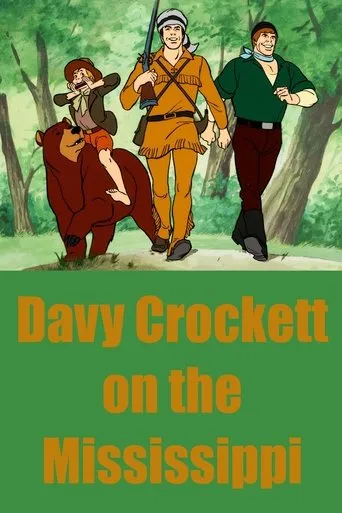 Póster de Davy Crockett on the Mississippi
