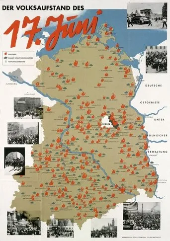 Póster de DDR: Der Aufstand vom 17. Juni 1953