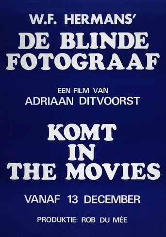 Póster de De blinde fotograaf