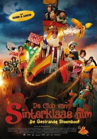 Póster de De Club van Sinterklaas Film: De Gestrande Stoomboot