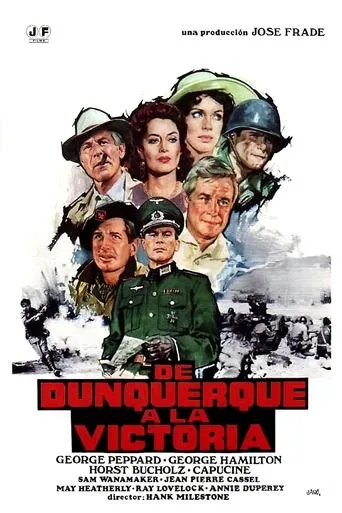 Póster de De Dunquerque a la victoria