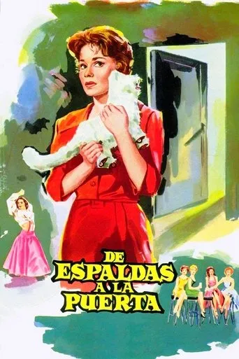Póster de De espaldas a la puerta