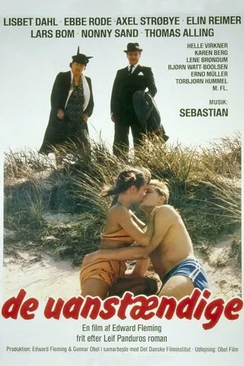Póster de De uanstændige