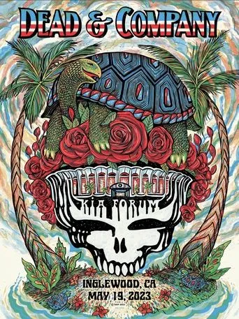 Póster de Dead & Company: 2023-05-19 Kia Forum, Inglewood, CA, USA