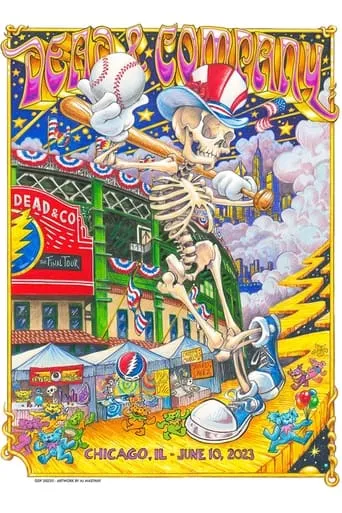 Póster de Dead & Company: 2023-06-10 Wrigley Field, Chicago, IL, USA