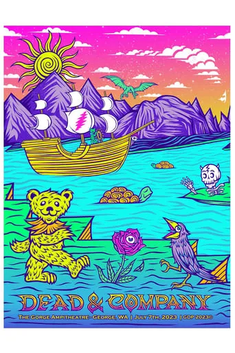 Póster de Dead & Company: 2023-07-07 The Gorge Amphitheatre, George, WA, USA