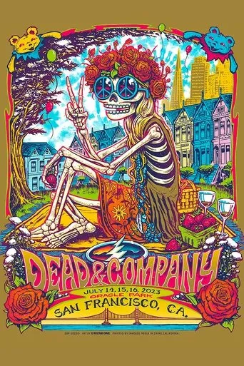 Póster de Dead & Company: 2023-07-16 Oracle Park, San Francisco, CA, USA