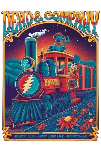 Póster de Dead & Company:2023-06-03 Jiffy Lube Live, Bristow, VA, USA