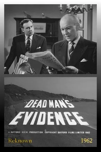 Póster de Dead Man's Evidence