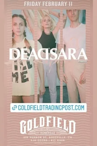 Póster de Dead Sara - Live at the Goldfield - Roseville, CA