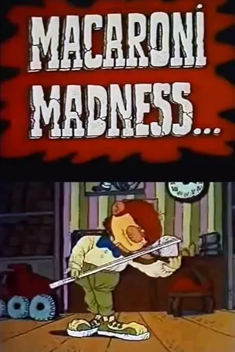 Póster de Death macaroni, or Professor Buggensberg's mistake