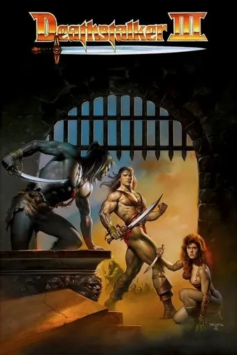 Póster de Deathstalker III. Los guerreros del infierno (1988) con Miguel Ángel Fuentes como 1st Bodyguard