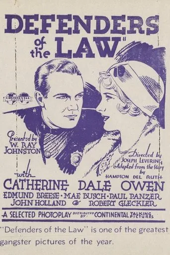 Póster de Defenders of the Law